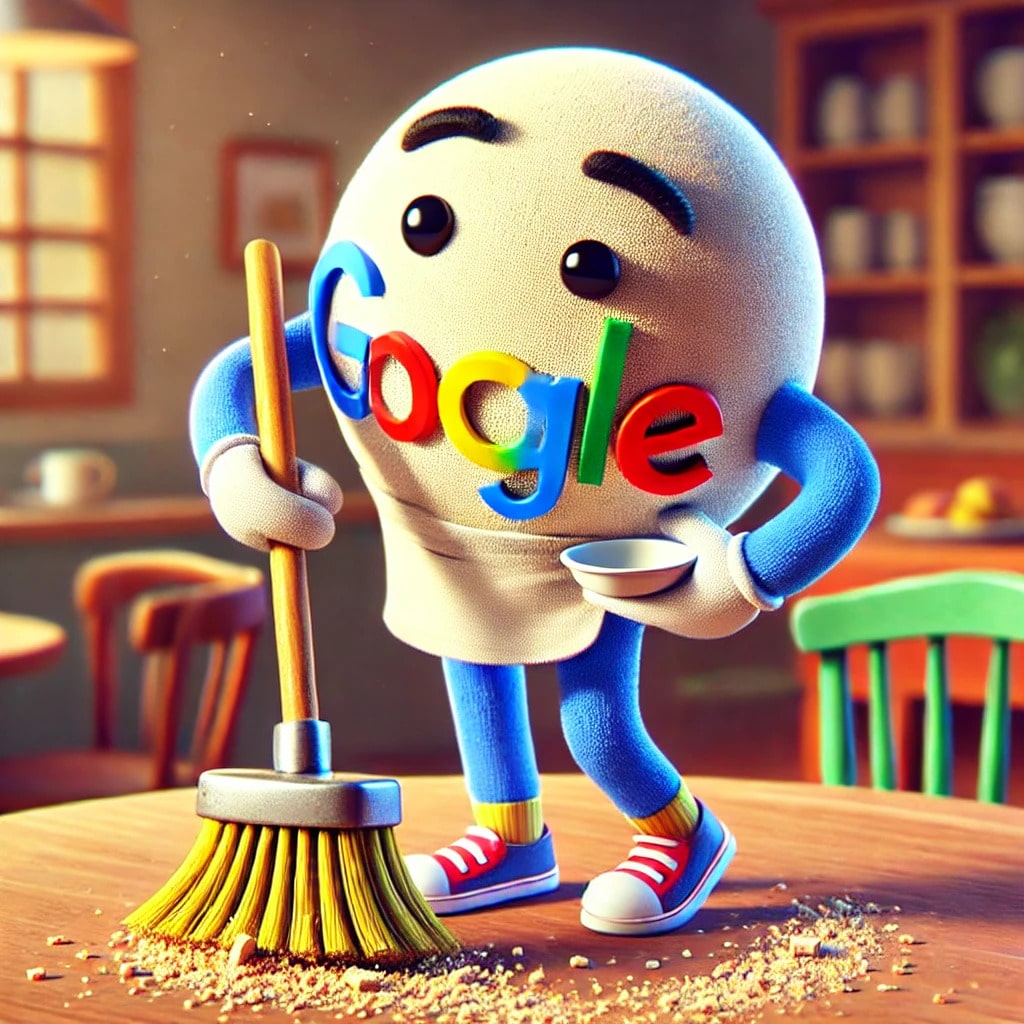 Google удаляет хлебные крошки из мобильной выдачи