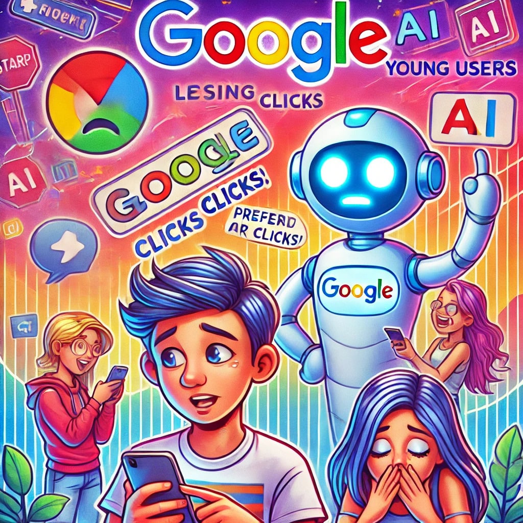 Google теряет клики из-за молодых пользователей, которые ищут информацию с помощью ИИ